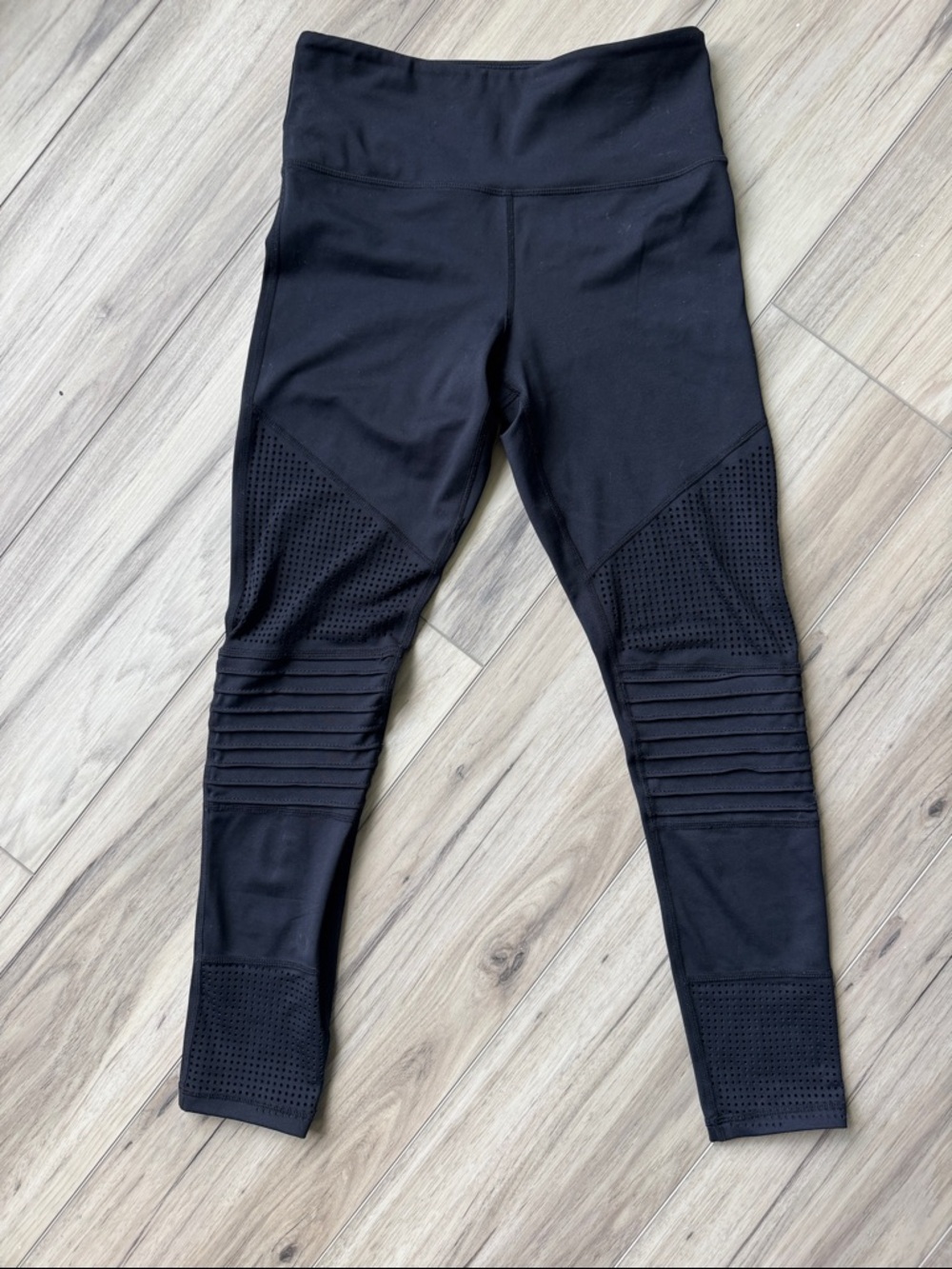 Zyia black moto leggings